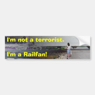 Ich bin nicht ein Terrorist. Ich bin ein Raifan! Autoaufkleber