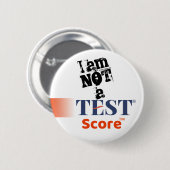 "Ich bin NICHT ein Testergebnis" -- Protest-Button Button (Vorne & Hinten)