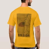 "ICH BIN NICHT EIN TOPF" HEIKLER DICK NIXON T-Shirt (Rückseite)