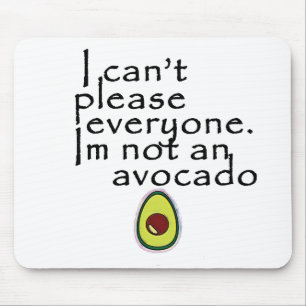 Ich bin nicht eine Avocado! Mousepad