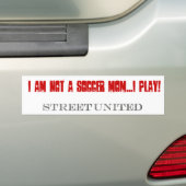 Ich bin nicht eine Fußballmamma….ICH SPIELE! Autoaufkleber (Auf Auto)