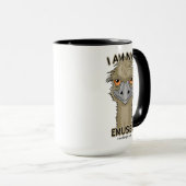 Ich bin nicht Emused lustiges Emu-Wortspiel | Tasse (VorderseiteRechts)