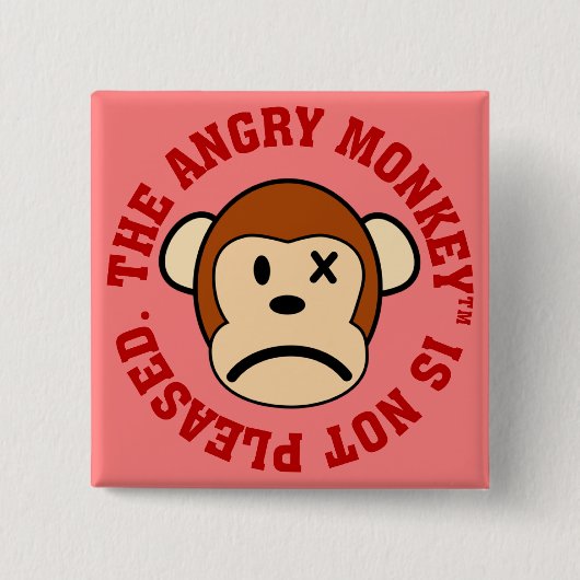 Ich bin nicht erfreut über Ihre Leistung Button (Vorderseite)