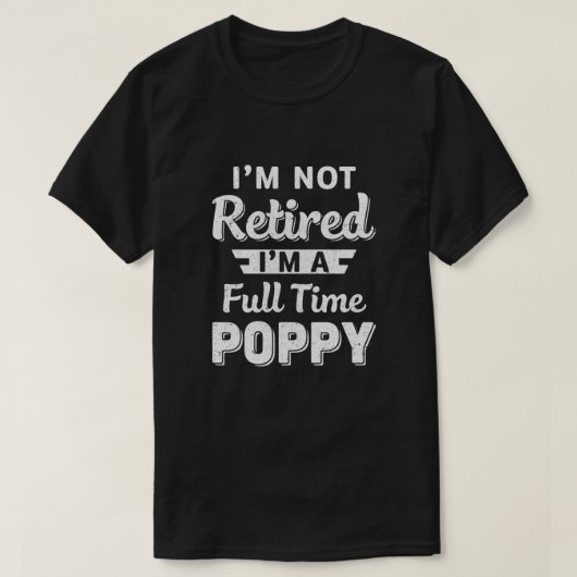 Ich bin nicht erschöpft, ich bin ein Full-Time Pop T-Shirt (Design vorne)