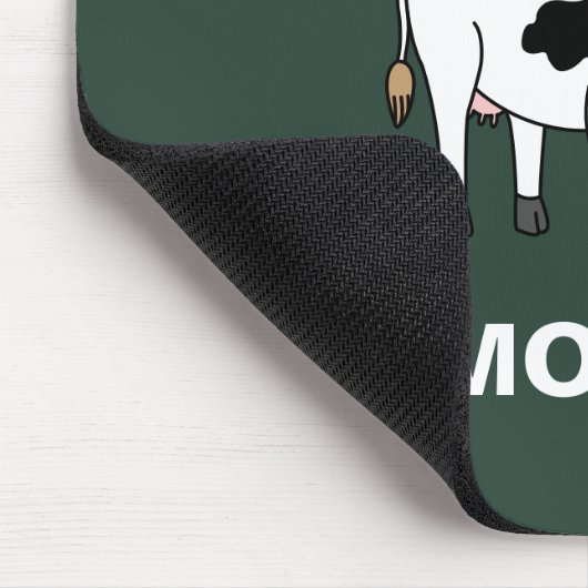Ich bin nicht erstaunt Funny Farm Animal Cow Pub Mousepad (Ecke)