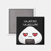 Ich bin NICHT FAT. Ich bin MELLOW! Magnet (Vorderseite/Rückseite)