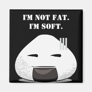 Ich bin NICHT FAT. Ich bin SOFT. Magnet