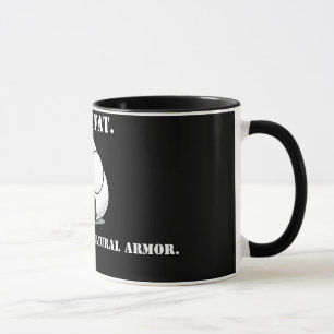 Ich bin NICHT FAT. ICH BIN VOLL WISSEN! Tasse