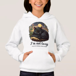 Ich bin nicht faul, dass ich nur im Energie-rett-M Hoodie