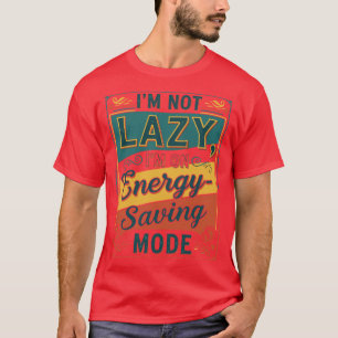 Ich bin nicht faul Freund Vintage T-Shirt
