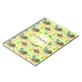 Ich bin nicht faul | Funny Sloth Zitat Muster Name Notizblock (Linke Seite)