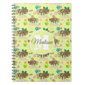 Ich bin nicht faul | Funny Sloth Zitat Muster Name Notizblock (Vorderseite)