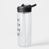 Ich bin nicht faul, ich bin einfach sehr entspannt trinkflasche (Links)