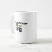 Ich bin nicht faul, ich bin emotional erschöpft - kaffeetasse (Vorderseite Links)