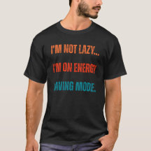 Ich bin nicht faul, ich bin im Energiesparmodus