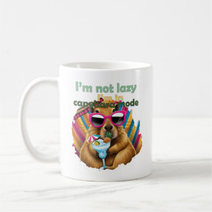 Ich bin nicht faul, ich bin in Capybara Modus, lus Kaffeetasse