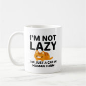 Ich bin nicht faul kaffeetasse (Links)