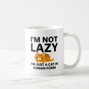 Ich bin nicht faul kaffeetasse