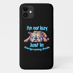 Ich bin nicht faul, nur im Energiesparmodus Case-Mate iPhone Hülle
