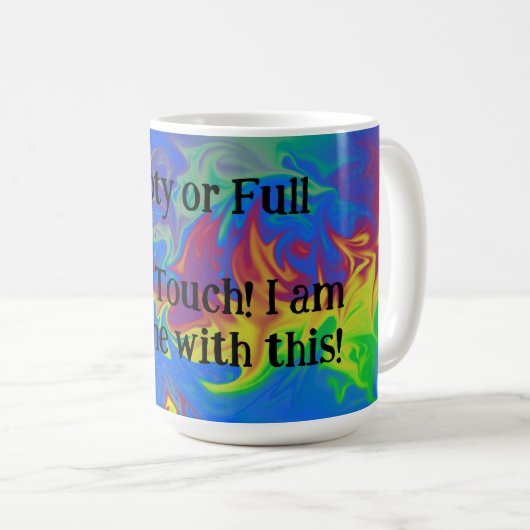 Ich bin nicht fertig! kaffeetasse (VorderseiteRechts)