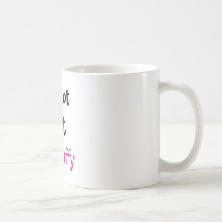 Ich bin nicht fett, dass ich fluffig bin kaffeetasse
