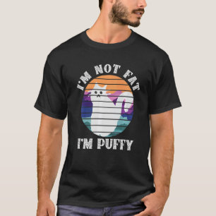 Ich bin nicht fett, ich bin puffige weiße Katze T-Shirt