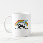 Ich bin nicht Gay dunkel Kaffeetasse (Links)
