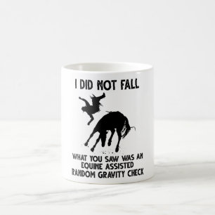 Ich bin nicht gefallen, was Sie gesehen haben, war Kaffeetasse