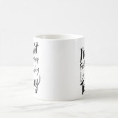 Ich bin nicht Gefühl sehr arbeiten heute vibe Offi Kaffeetasse (Mittel)