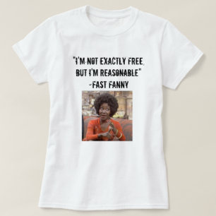 "Ich bin nicht genau frei, aber ich bin angemessen T-Shirt