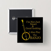 Ich bin nicht gerade intelligentes und schönes button (Vorne & Hinten)