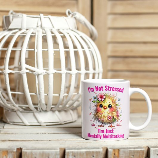Ich bin nicht gestresst, ich bin nur mental Multit Kaffeetasse