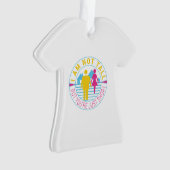 Ich bin nicht groß, aber du bist nur kurz ornament (Vorderseite)