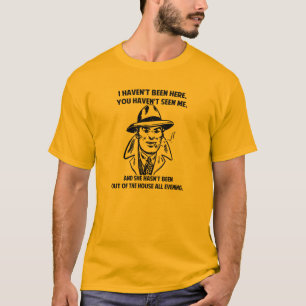 Ich bin nicht hier… gewesen T-Shirt