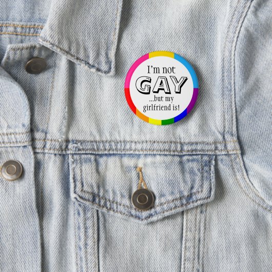 Ich bin nicht homosexuell, aber meine Freundin ist Button (Beispiel)