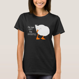 "Ich bin nicht ich bin Bashful" niedlicher Pekin T-Shirt