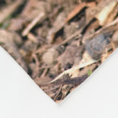 Ich bin nicht, ich bin Cuddly Fleece-Decke fett Fleecedecke (Ecke)