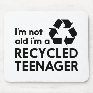 Ich bin nicht, ich bin ein gerecycelter mousepad