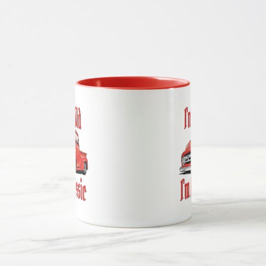 Ich bin nicht, ich bin eine klassische tasse (Zentrum)