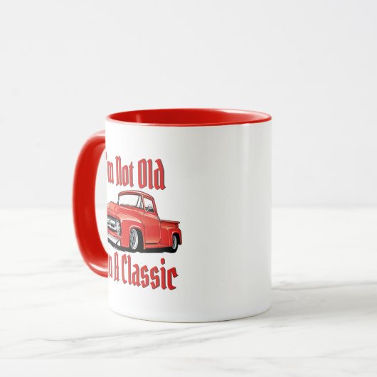 Ich bin nicht, ich bin eine klassische tasse (Vorderseite Links)
