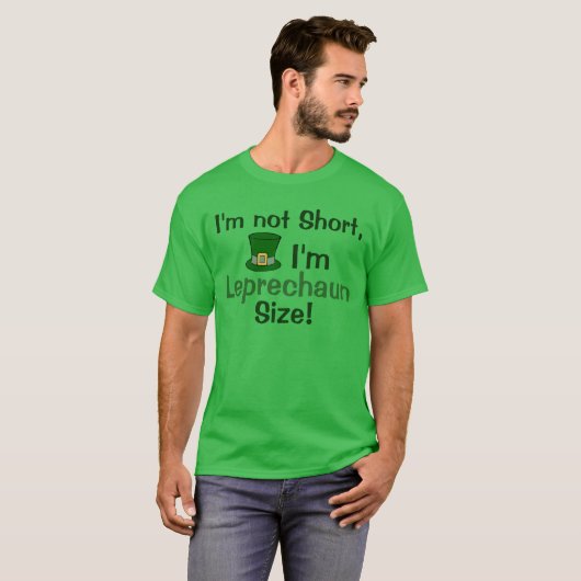 Ich bin nicht, ich bin Kobold-Größe kurz T-Shirt (Vorne ganz)
