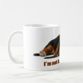 Ich bin nicht, ich gerade mich interessiere nicht kaffeetasse (Links)