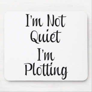 Ich bin nicht, ich grafisch darstelle ruhig mousepad