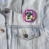 ICH BIN NICHT IHR ROBOTER Pinback Knopf Button (Beispiel)