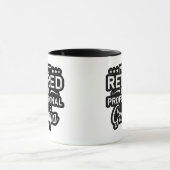 Ich bin nicht im Ruhestand, ich bin ein profession Tasse (Zentrum)