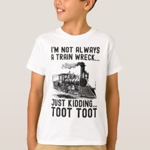 Ich bin nicht immer ein totales Chaos, nur Spaß T-Shirt