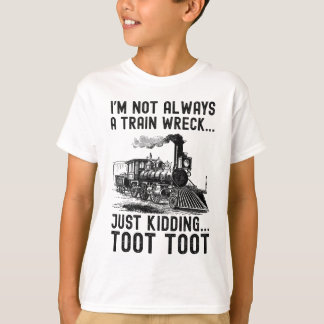 Ich bin nicht immer ein totales Chaos, nur Spaß T-Shirt