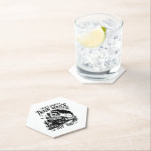 Ich bin nicht immer ein Zugwrack-Halloween Untersetzer (Vor Ort)