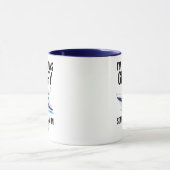 Ich bin nicht immer gruselig, manchmal bin ich auf tasse (Zentrum)