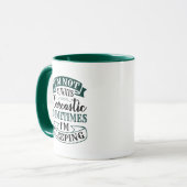 Ich bin nicht immer sarkastisch - Funny Quote Tass Tasse (Vorderseite Links)